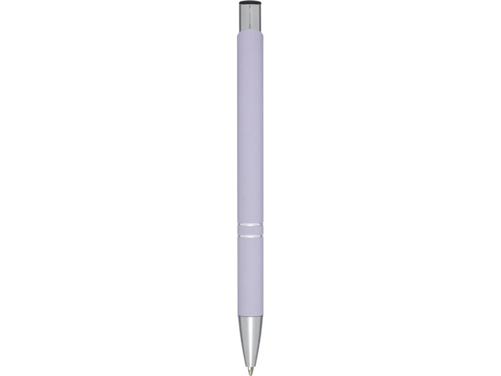 Ручка металлическая шариковая Moneta с антискользящим покрытием