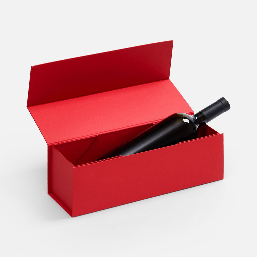 Коробка складная под бутылку Color Jacket Fold