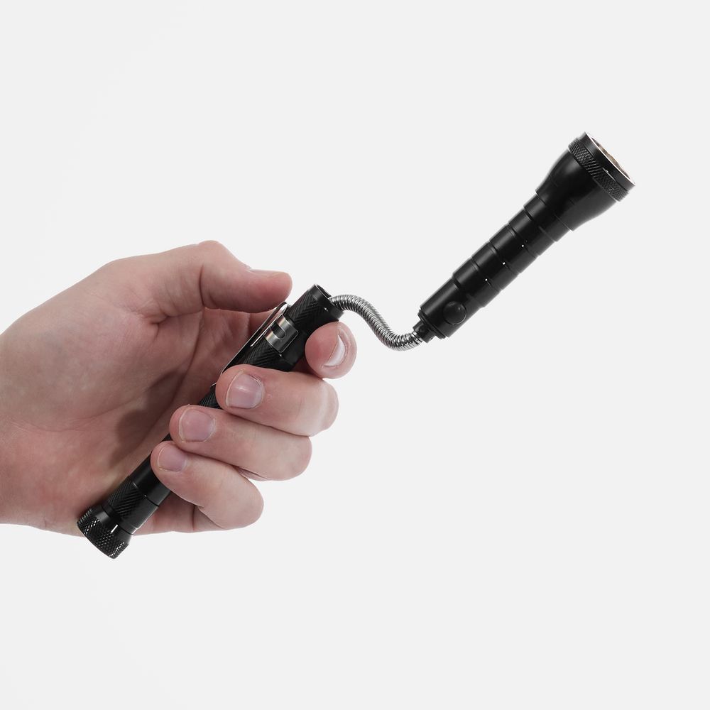 Телескопический фонарь с магнитом Flexion, ver.2