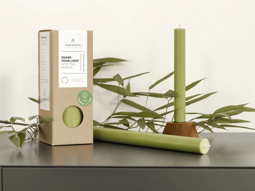 Набор столовых свечей, 10 шт.