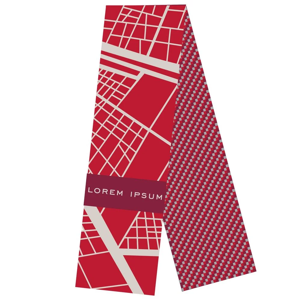 Шарф на заказ Tricksy Light, XL