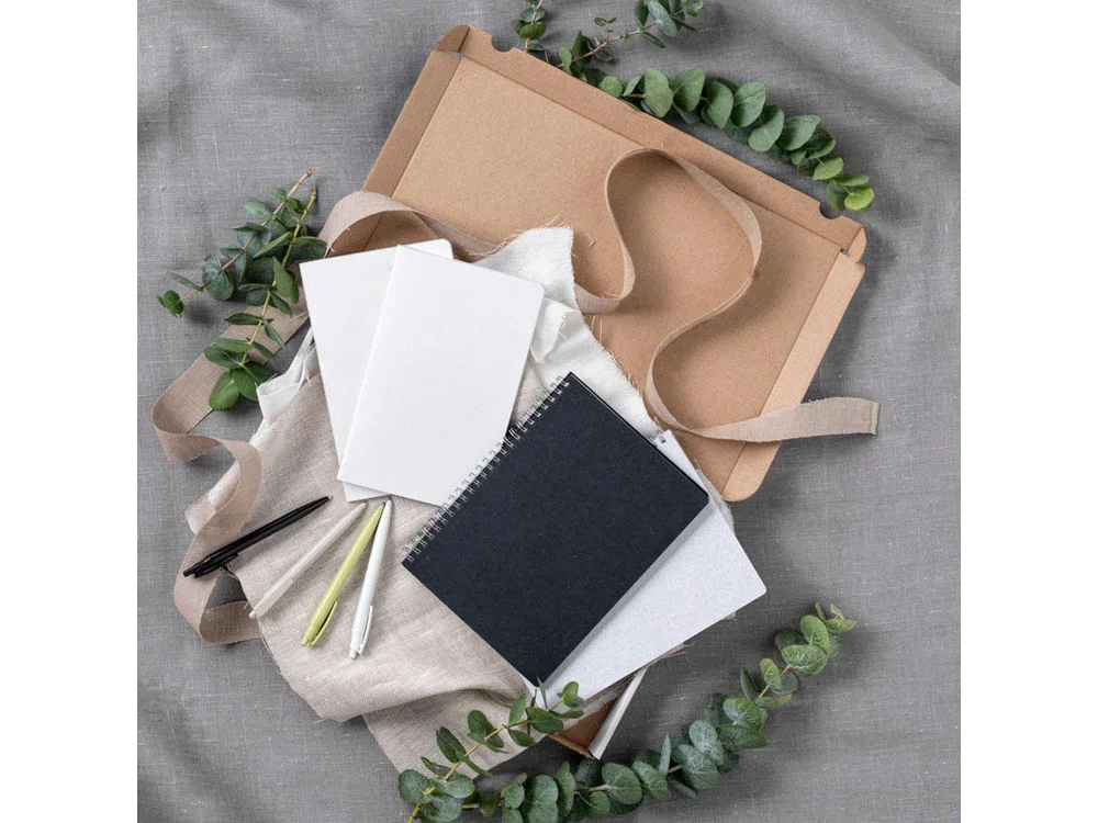 Блокнот A5 Fabia с переплетом из рубленой бумаги