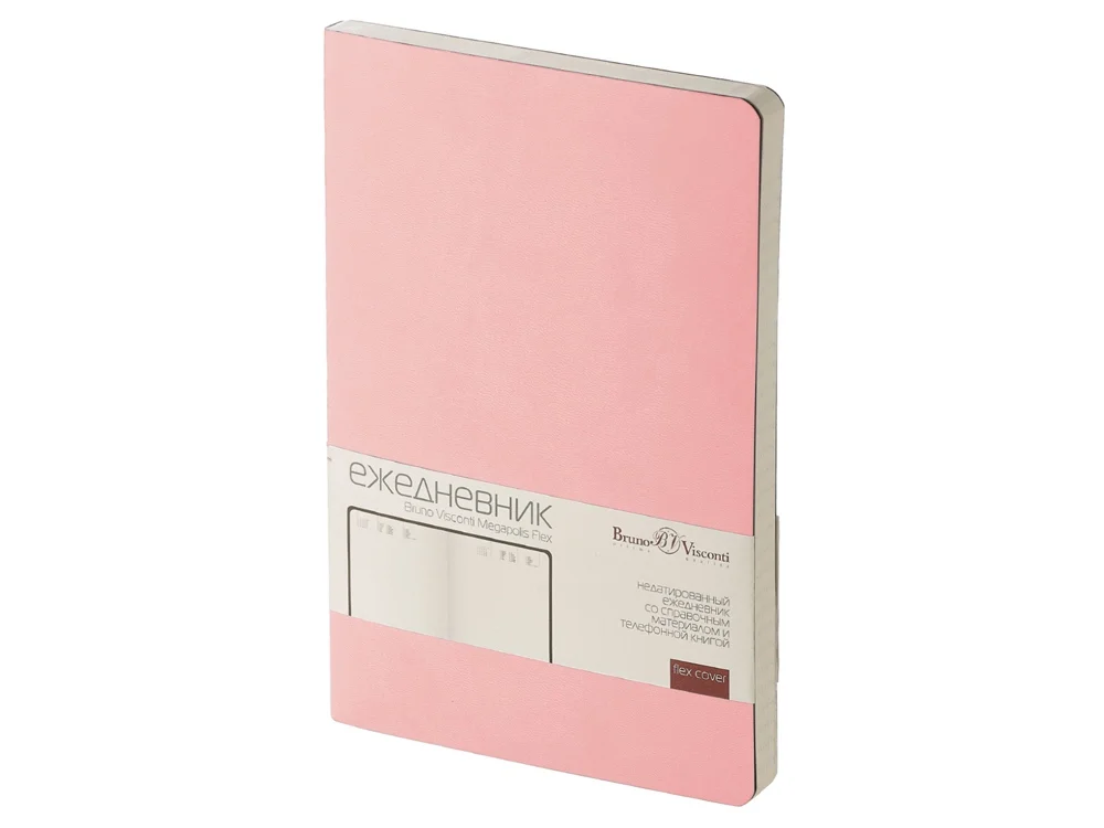 Ежедневник недатированный А5 Megapolis Velvet Flex