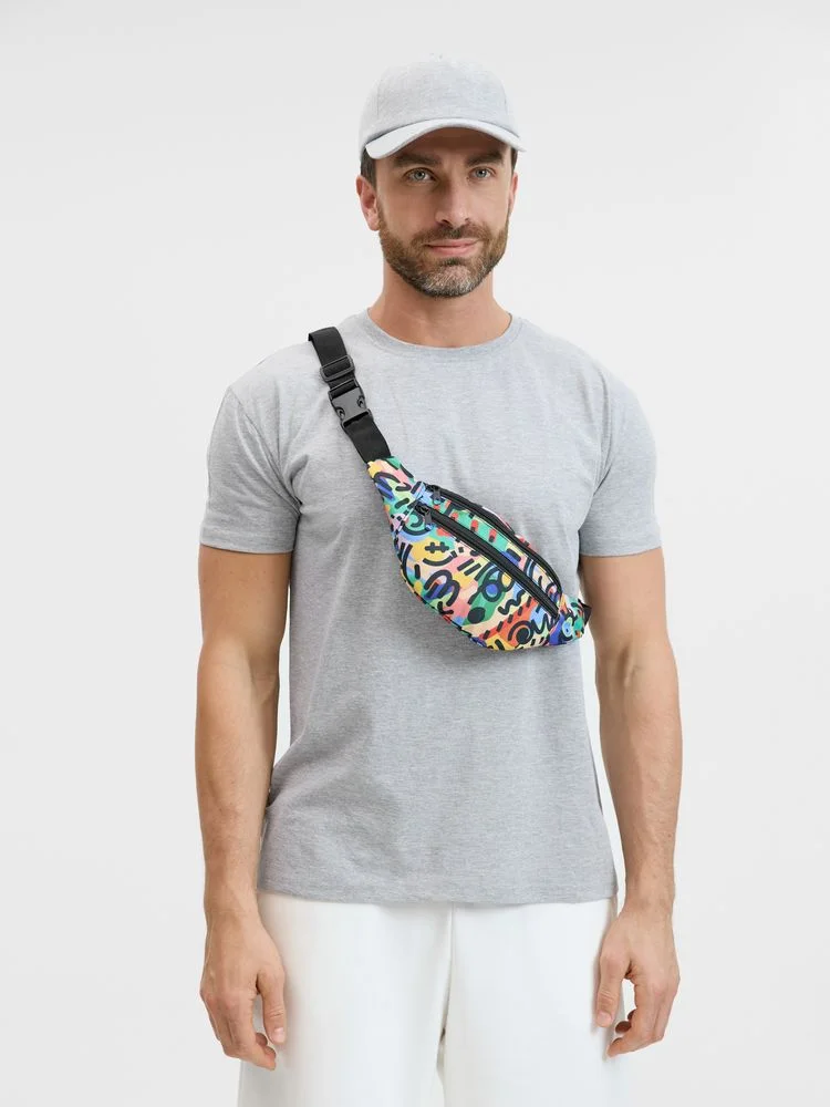 Сумка поясная Bolsana с передним карманом с печатью на заказ