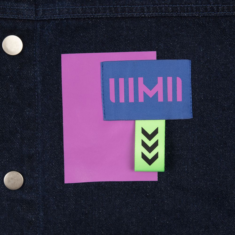 Лейбл тканевый Epsilon, XL