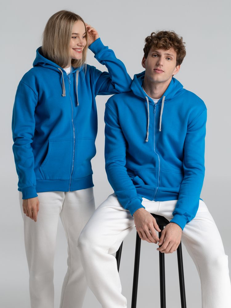 Толстовка на молнии с капюшоном Unit Siverga Heavy