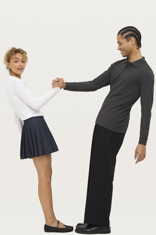 Рубашка поло мужская с длинным рукавом Perfect LSL Men