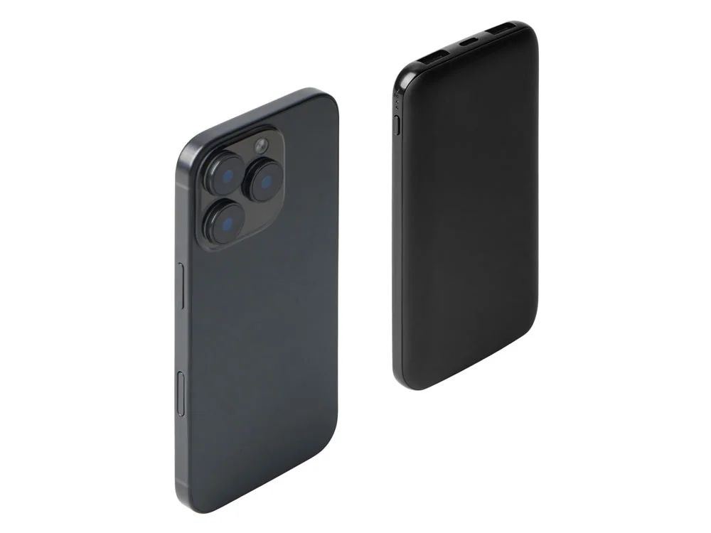 Набор из внешнего аккумулятора и универсального кабеля с подсветкой лого Reserve LED, 10000mAh