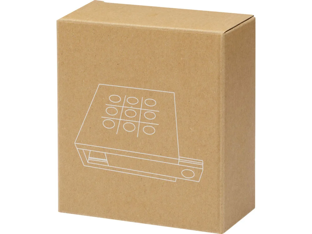 Деревянная игра в крестики-нолики Strobus