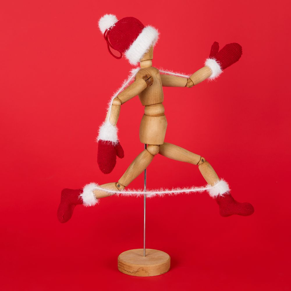 Подвеска на елку «Вьюжка», варежки