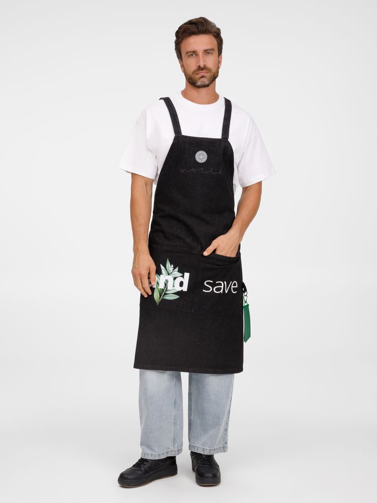 Фартук джинсовый E2