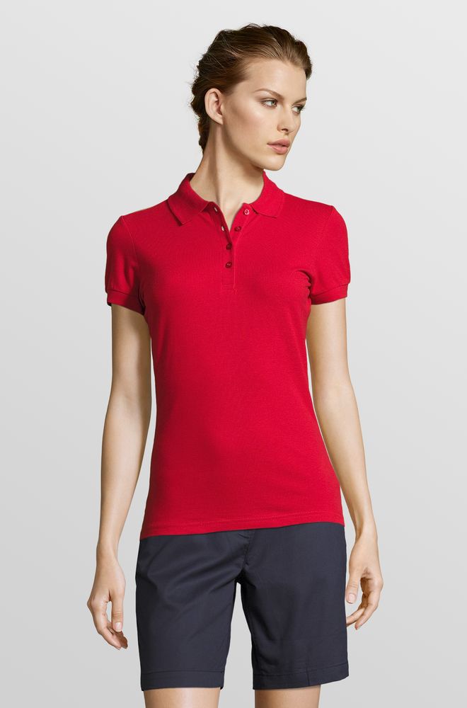 Рубашка поло женская People 210