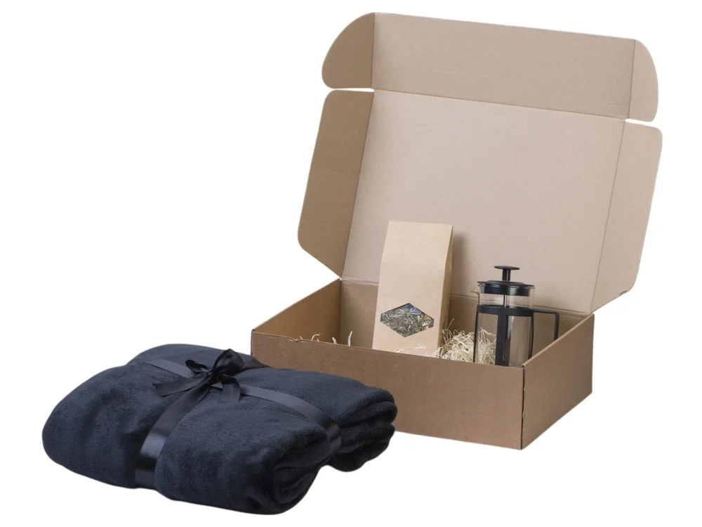 Подарочный набор Tea time с пледом