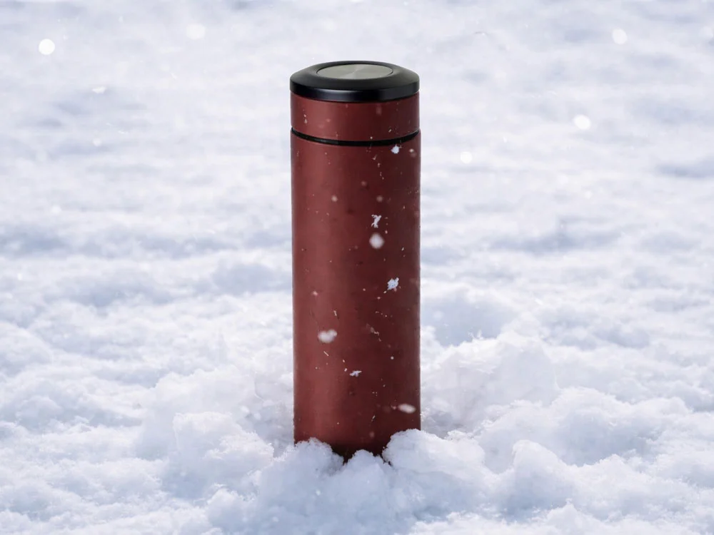 Термос Confident с покрытием soft-touch