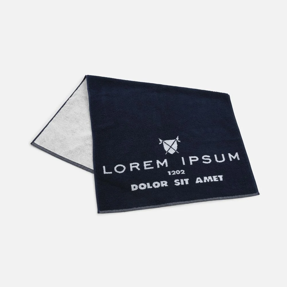 Полотенце на заказ Surpass с пестротканым логотипом