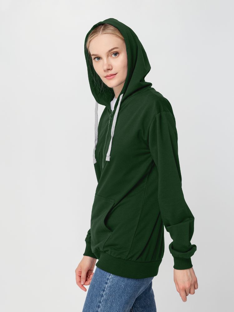Толстовка на молнии с капюшоном Unit Siverga