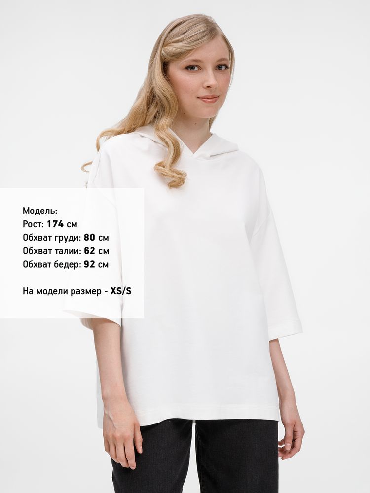 Футболка оверсайз унисекс с капюшоном Neofit