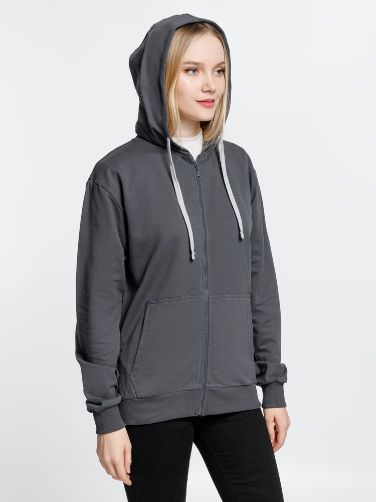 Толстовка на молнии с капюшоном Unit Siverga