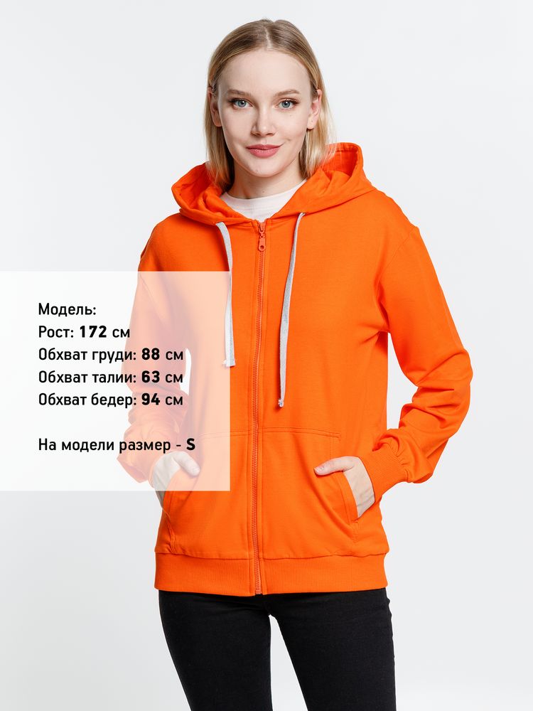 Толстовка на молнии с капюшоном Unit Siverga