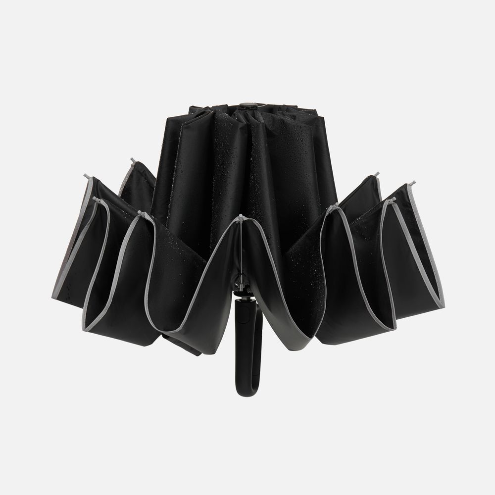 Зонт обратного сложения с ручкой-карабином Foldberry