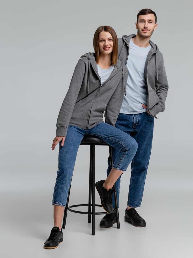 Толстовка на молнии с капюшоном унисекс King