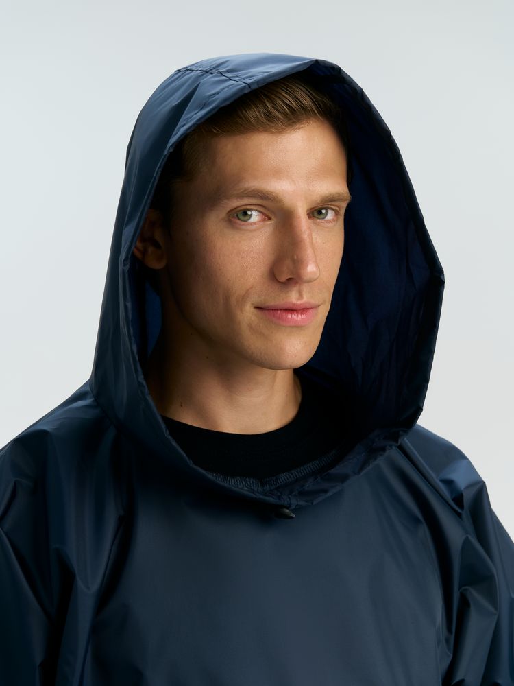 Дождевик-анорак Alatau, укороченный, черный