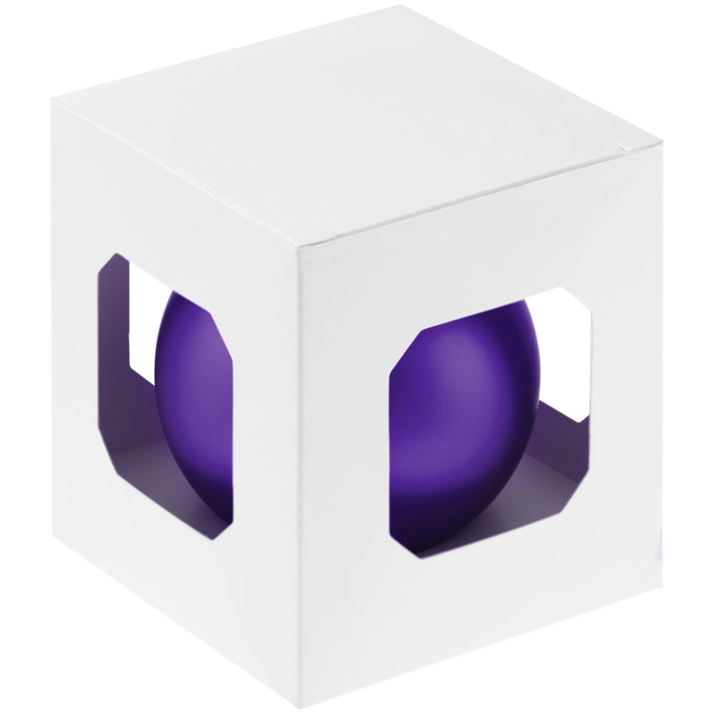 Елочный шар Finery Matt, 8 см