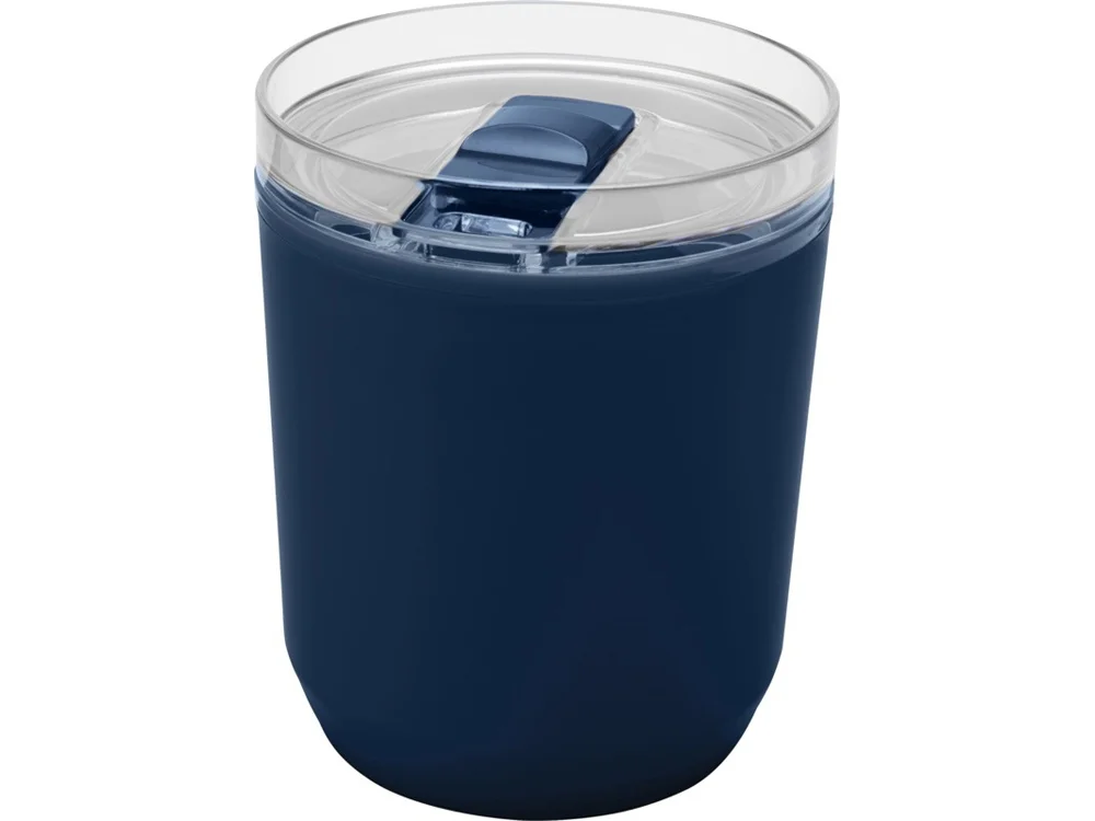 Кружка из переработанного пластика Hudson с двойными стенками