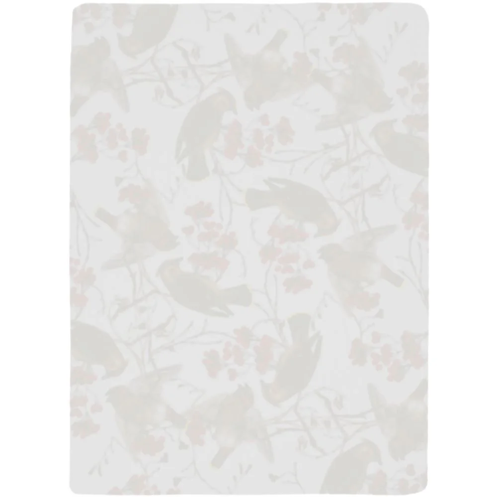 Флисовый плед Winter Bird