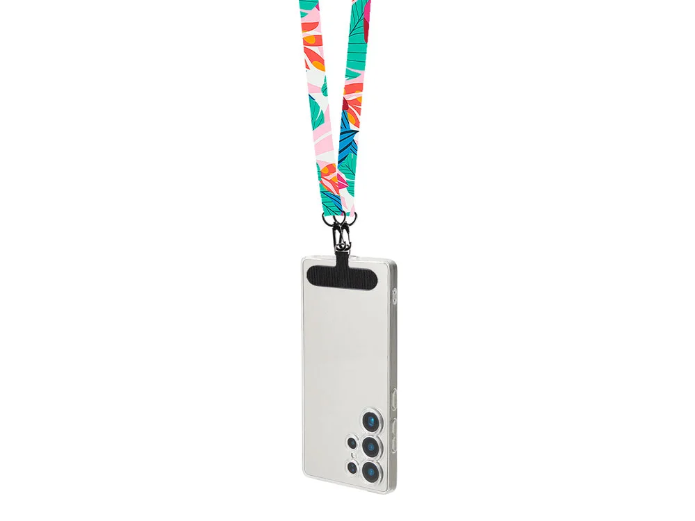 Лента под сублимацию для телефона с 2-мя карабинами, 2 см