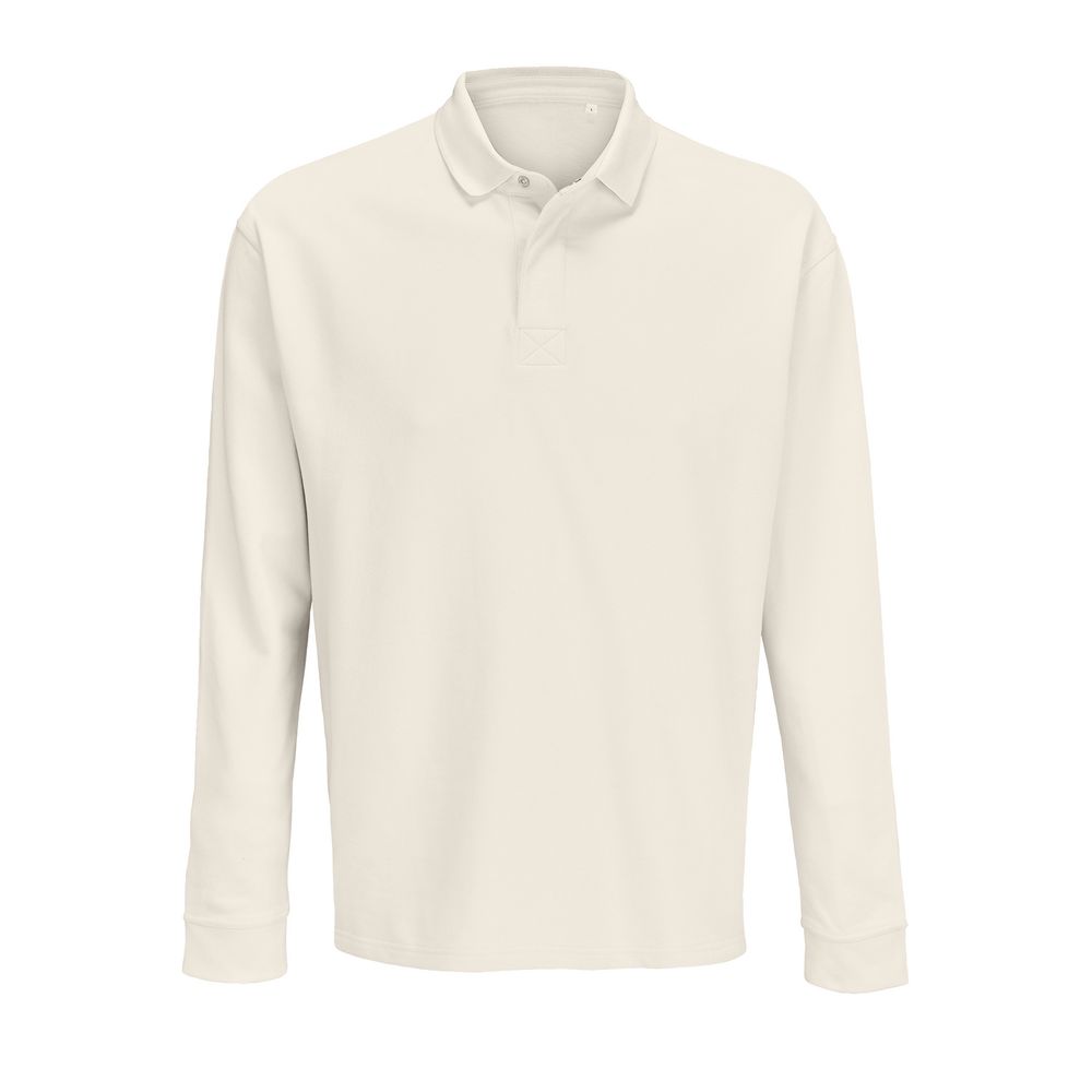 Рубашка поло оверсайз с длинным рукавом Heritage