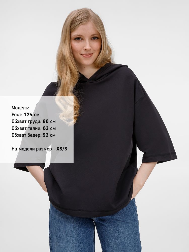Футболка оверсайз унисекс с капюшоном Neofit