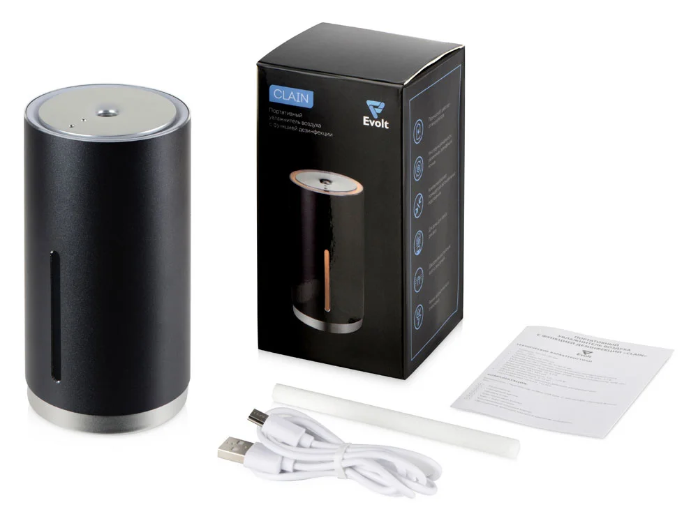 Портативный увлажнитель с функцией санитайзера Clain