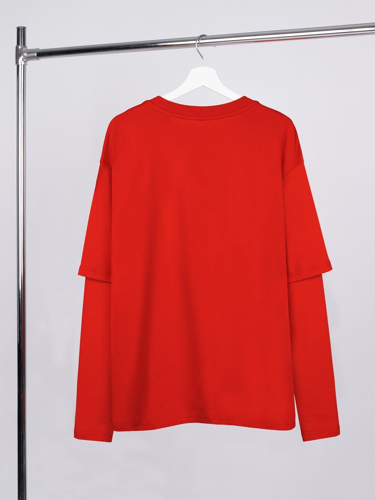 Футболка оверсайз с двойным рукавом Kosmos