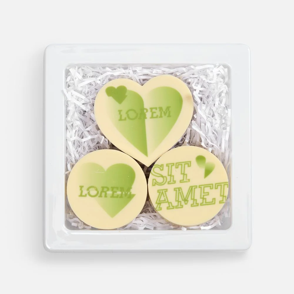 Набор из 3 печений Dream White на заказ