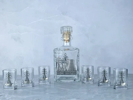 Набор со штофом Энергетики