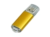USB 2.0- флешка на 16 Гб с прозрачным колпачком