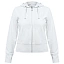 Толстовка женская Hooded Full Zip белая