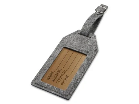 Багажная бирка из RPET-фетра Tie