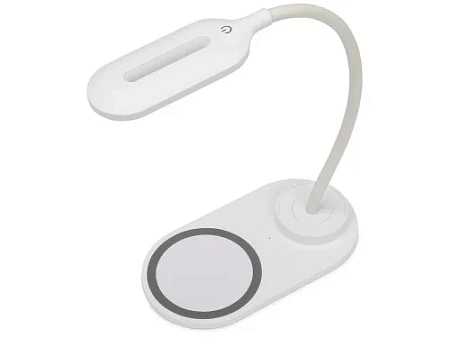 Настольный светильник с беспроводной зарядкой Flamp