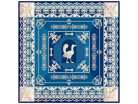 Платок Птица дивная