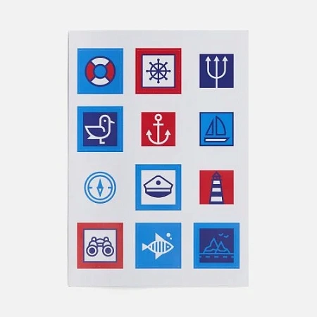 Стикерпак бумажный Industry