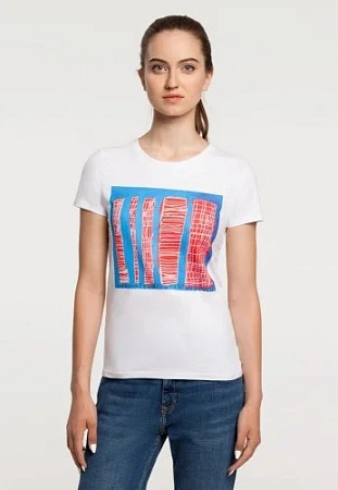 Футболка женская «Небоскребы»
