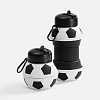 Складная бутылка для воды Football Flex