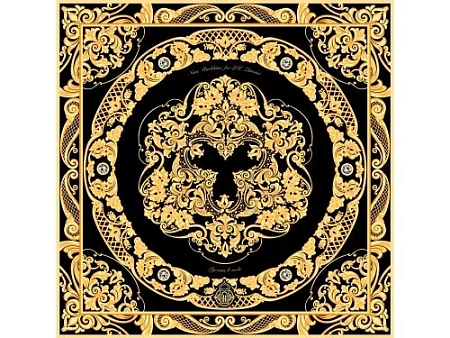 Платок Златоустовская гравюра