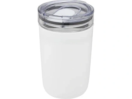 Стеклянная кружка Bello с внешней стенкой из переработанного пластика