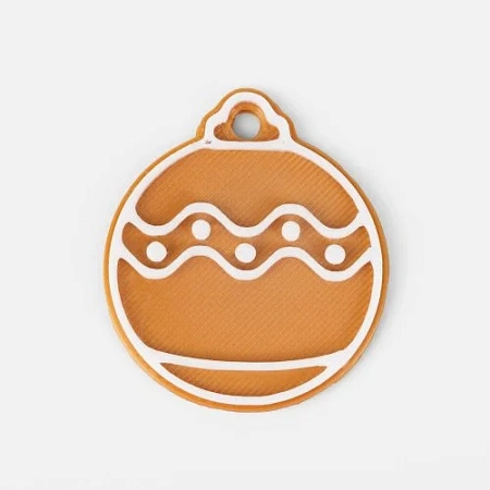 Мини-подвеска «Пряник», 3D-печать на заказ