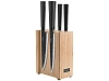 Набор из 5 кухонных ножей на магнитном блоке HORT