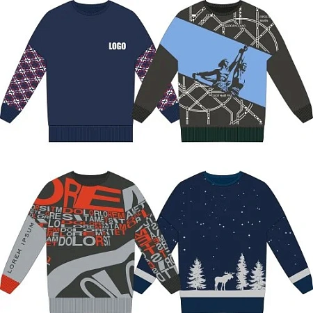 Свитер оверсайз на заказ Tricksy Net