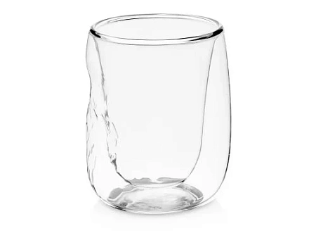 Кружка с двойными стенками и эффектом помятости Mauna